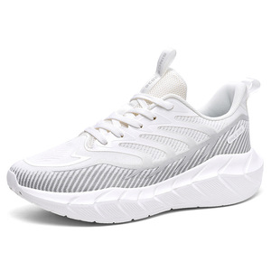 Zapatillas Deportivas de Malla Naranja Vibrante, Flexibles, con Suela Gruesa que Absorbe Impactos, para Carreras Cortas y Salidas Diarias Informales - Product Image 4