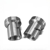 Pièces métalliques usinées CNC de précision, pièces de robot, usinage CNC 5 axes, pièces d'automatisation robotique en aluminium anodisé