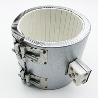 Temperatuur 400 Keramische Inductie Band Heater Verwarming Coil Voor Plastic Extruder Voor Spuitgietmachine