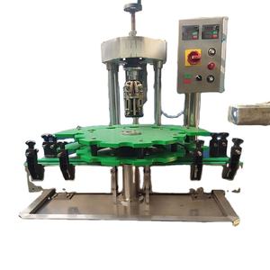 Máquina Tapadora de Rosca Automática Usada de Fábrica para Botellas de Licores de Cuidado de la Salud, Tapas de Aluminio y Metal - Product Image 1