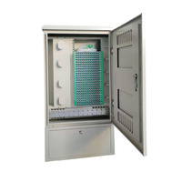 Armoire extérieure en acier galvanisé gris pour fibre optique, étanche IP65, 1152 fibres, FTTH, SMC-1152, boîtier de transfert de câble optique