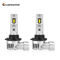Ampoules de phare LED de remplacement à ajustement direct, haute puissance 60W 6000lm, Luxfighter Plug-and-Play, étanches IP65 avec ventilateur, 1 pièce
