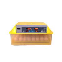 Incubadora automática de huevos de gallina, 360 grados, 12 huevos