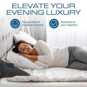 Coussin de lit en mousse à mémoire de forme en fibre de bambou King Size pour combler l'espace de <span class=keywords><strong>la</strong></span> tête de lit, idéal pour le camping et le soutien du cou - Product Image 4