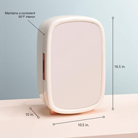 Réfrigérateur professionnel chaud de beauté de 12L de porte simple mini réfrigérateur réfrigérateur pour le mini réfrigérateur de chambre à coucher