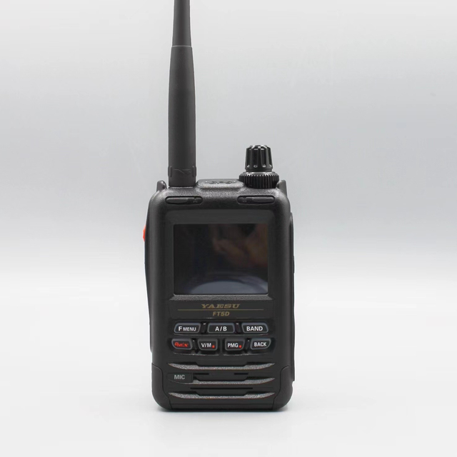For YAESU FT-5DR C4FM Digital Transceiver Waterproof Noise Reduction 5W 144/430MHz Dual Band Ham Radio Two Way Walkie Talkie