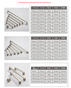 Nhà Máy Bán buôn nhôm kéo tủ xử lý tủ xử lý ngăn kéo tủ quần áo kéo cho nhà bếp phòng ngủ trường cho ngăn kéo - Product Image 4