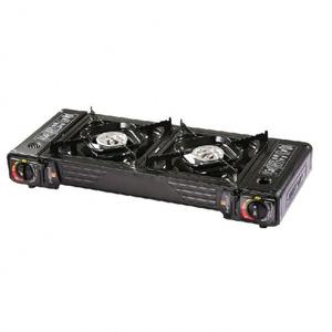 Plaques de cuisson portables au <span class=keywords><strong>gaz</strong></span> Butane pour <span class=keywords><strong>camping</strong></span> en plein air, de haute qualité, cuisinière à <span class=keywords><strong>gaz</strong></span> de style moderne, <span class=keywords><strong>deux</strong></span> brûleurs, cuisinières à <span class=keywords><strong>gaz</strong></span> de couleur pour la cuisine domestique - Product Image 3