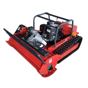 Tondeuse à gazon télécommandée sur chenilles, fabriquée en Chine, avec moteur 4 temps, roulement et moteur à couple élevé, largeur de coupe 800-1200 mm - Product Image 1