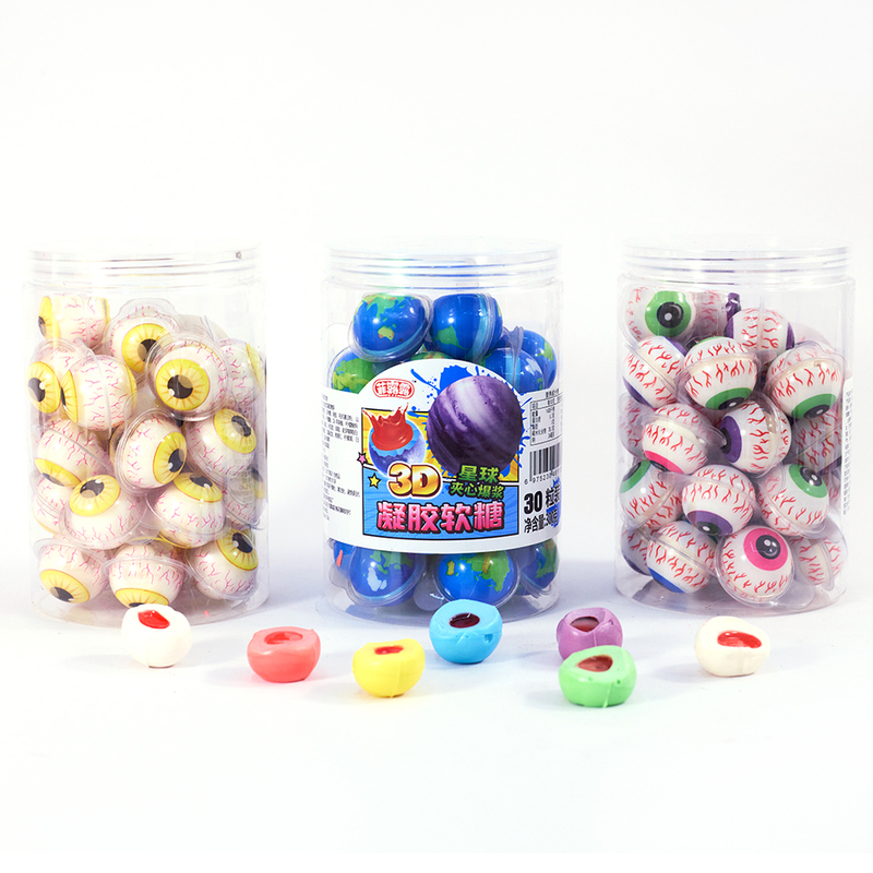 Halal certified Giant Popping Fruity Gummies