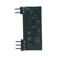 Modul penerima Universal pintu garasi 433/315/915 MHZ Superheterodyne konstruksi logam kode pembelajaran/Tetap/bergulir rentang 100m
