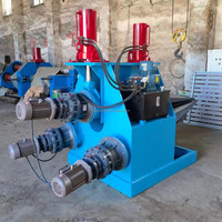 Máquina de Laminación de Placas de 4 Rodillos HOGI Cone, Conexión Multieje, Función de Inclinación del Rodillo Superior para una Formación de Conos Precisa