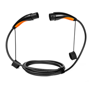 Câble de recharge EV Sixpence Type 2 pour <span class=keywords><strong>Tesla</strong></span>, <span class=keywords><strong>triphasé</strong></span> 16A 11KW 5M, longueur personnalisée, neuf, garantie 1 an, logo personnalisé - Product Image 2