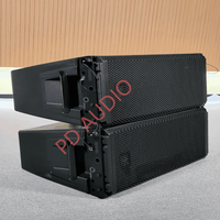 Système de haut-parleurs audio professionnels à ligne acoustique active bidirectionnelle HDL 30 à double 10 pouces, vente chaude