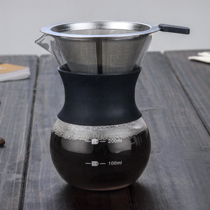 ที่ชงกาแฟพร้อมที่จับแขนยาง, 200มล. 400มล. สำหรับชงกาแฟ - Product Image 3