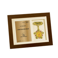 Cadre photo en bois A4 personnalisé, boîte à ombre pour épingles, médailles, certificats, affichage mural, cadres photo de bureau, décoration intérieure