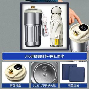 Juego de Regalo Promocional al por Mayor, Caja Personalizada con Taza y Paraguas para Eventos - Product Image 6