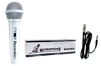 Microphone filaire portable GAM-58W, cardioïde dynamique, pour chant, avec interrupteur marche/arrêt, idéal pour les conférenciers, le karaoké et le chant
