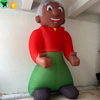 Décoration de personnage humain gonflable gonflable de vacances, décoration de dessin animé gonflable pour événement personnalisé à vendre A9816