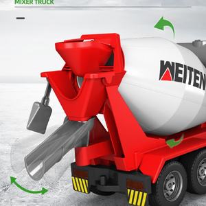 605A 1/14 11-channels <b>Remote</b>-<b>controlled</b> Mixer <b>Truck</b> Hot Selling Simulation Engineering RC <b>Truck</b> 2.4G - Product Image 5