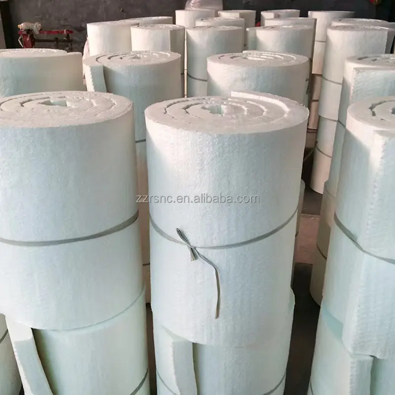 High density 96 ceramic fiber blanket 1260C 128 kg/ m3 ceramic fiber blanket for heat insulation seal