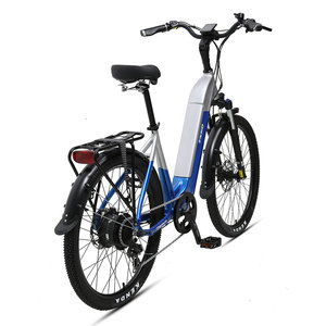 TXED nouveau lancement rentable 27.5 ''7 vitesses cadre en acier 36V/250W moyeu arrière vélo électrique alimenté par moteur avec fourche à Suspension - Product Image 3