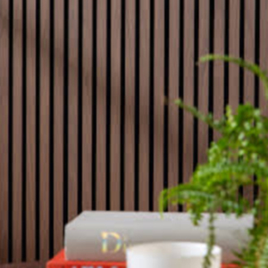 Panneau acoustique en polyester Akustik Pet Akupanels, panneaux acoustiques en bois chêne, panneau acoustique mural en lattes de bois Akupanel - Product Image 3