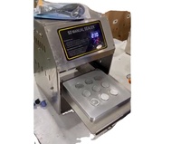 Machine de scellage thermique manuelle double usage pour capsules K-Cup et capsules populaires, machine de scellage K-Cup à 4, 6, 9, 12 cavités