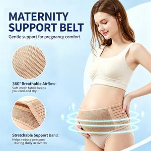 Cintura di Supporto per la Gravidanza Personalizzabile, Fascia Addominale Regolabile per Comfort della Vita, Pelvi e Parte Bassa della Schiena Durante la Gravidanza - Product Image 2
