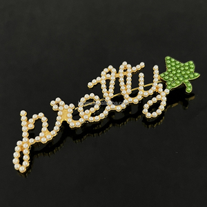 2023 nueva Grecia PRETTY Sisters perla hoja de arce broche regalo de joyería <span class=keywords><strong>para</strong></span> mujer - Product Image 2