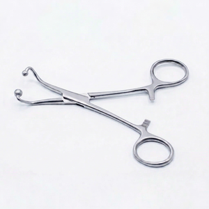 Pince à serviettes manuelle professionnelle en acier inoxydable Backhaus |   Pince à drap chirurgical stérile |   Durable et autoclavable - Product Image 1
