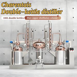 Sistema de destilación continua automática de dos Charentes, 100L, Vodka Gin Brandy, máquina para hacer ron y whisky - Product Image 4