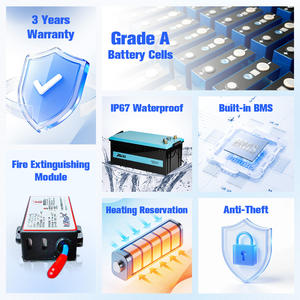 Batería de Litio para Camiones de Trabajo Pesado Lifepo4 25.6v 230ah 320ah, Baterías de Iones de Litio para Arranque de Camiones, Aire Acondicionado y Estacionamiento - Product Image 3