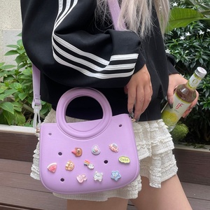 Sac fourre-tout unisexe personnalisé 2025 tendance en EVA, imperméable, pour voyage, plage, rangement, couleur bonbon, avec trous DIY - Product Image 4