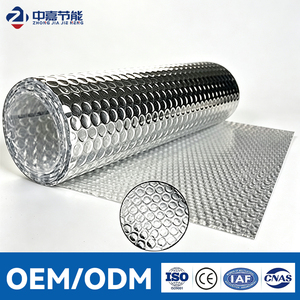 Film isolant en aluminium pour CVC, largeur 1,2 m, résistant au feu, pour isolation des conduits d'air - Product Image 1