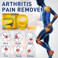 Baume Chauffant Scorpion pour Soins de Santé : Crème Apaisante Contre la Fatigue Musculaire, les Douleurs, les Rhumatismes, les Maux de Dos, les Contusions et les Crampes – À Base d'Herbes Naturelles