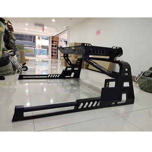 Barra antivuelco deportiva Premium con cesta de portaequipajes para Toyota Tacoma doble cabina todas las camas 2015-2023 - Product Image 3