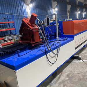 כבד ישרה טור גליל טור להרכיב מכונת מחסן מדף קו plc מנוע הילוך נושאת פלדה מסגרת purlin - Product Image 3