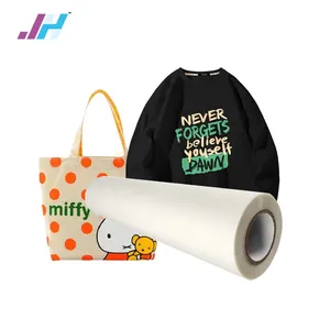 a3 a4 sheets roll size dtf PET heat transfer film for textile garments fabric cotton t shirt inkjet ink printer