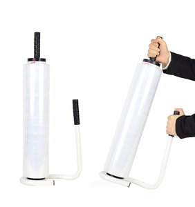 Plastic Film Roll Packing Pre <b>Stretched</b> Portable Dispenser Wrapping Hand Tools Manual Film Carton Wrapper Paper Wrapping <b>Machine</b> - Product Image 1