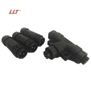 IP67IP68防水コネクタ三方向234ピンLED TコネクタLEDストリップ用