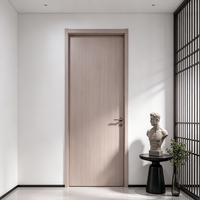 Puerta de Madera Rústica de Lujo Ligero para Dormitorio, Puerta de Madera Maciza de Roble para Habitación, Oficina Interior, Estilo Rústico