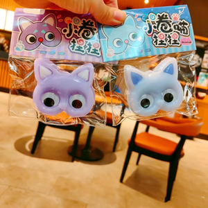 ของเล่นบีบคลายเครียดรูปแมวนุ่มนิ่ม บีบแล้วคืนรูปช้าๆ น่ารัก หลายสี หลายรูปทรง - Product Image 2