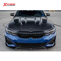 Kit de Spoiler Avant en Fibre de Carbone Brillant XTREME pour BMW G20 G21 320i 330i M340i 2019-2022