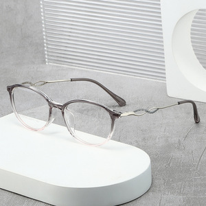 Oval Full Rim <b>Eyeglasses</b> <b>Frames</b> 6006 Lightweight Women Fashion Style - Product Image 1