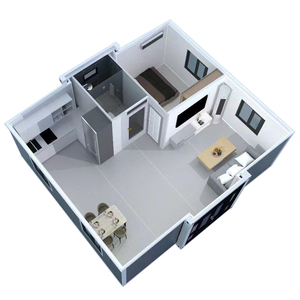 บ้านตู้คอนเทนเนอร์แบบขยายได้คุณภาพสูงบ้านตู้คอนเทนเนอร์แบบขยายได้ | เหมาะสำหรับการใช้ชีวิตระยะไกล - Product Image 1