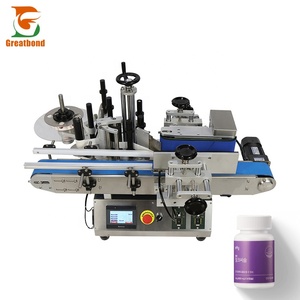 Machine d'étiquetage automatique de table MT-100 personnalisée pour bouteilles rondes en plastique, verre, pots, confitures, boissons, sauces, crèmes - Product Image 6