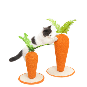 New Pet Supplies Sisal <strong>Cat</strong> <strong>Climbing</strong> <strong>Frame</strong> Scratching <strong>Cat</strong> Toy Scratching Claws Scratching Carrot <strong>Cat</strong> Scratching Board - Product Image 1