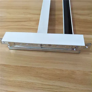 Klip Langit-langit Gantung Di Panel Langit-langit Aluminium T Runner