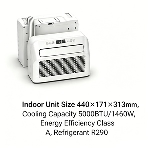Système de climatisation électrique double pont 220V <span class=keywords><strong>pour</strong></span> camping-car et camping, 5000 BTU, classe A d'efficacité énergétique - Product Image 6